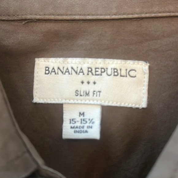 Banana republic button down slim fit 15– 15 1/2 neck size - Picture 2 of 7